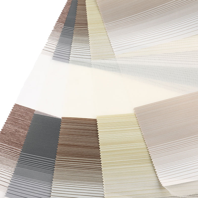 YX04 Dwuwarstwowy miękki, lekki, półzaciemniający materiał zebry