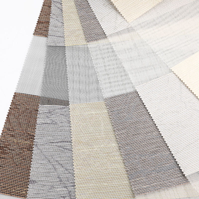 F079 Poliestrowa Miękka Gaza Zasłona Żakardowa Tkanina Niewidoma Zebra