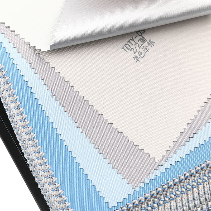 TDTY 200/230cm Srebrna powłoka 100% tkanina na rolety zaciemniające