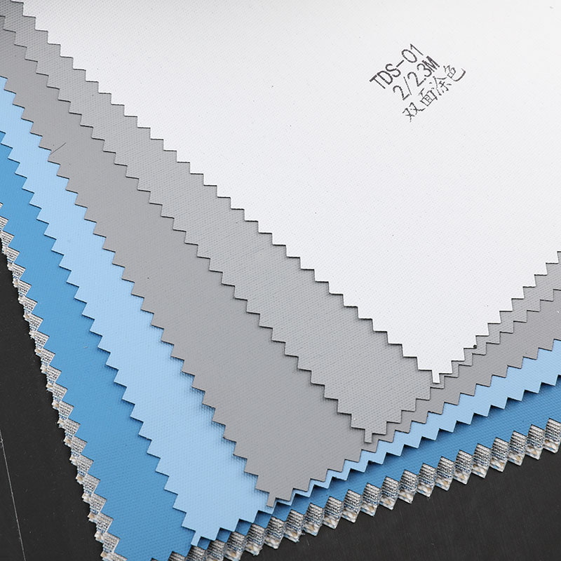 TDS 200/230cm dwustronny klej kolorowy 100% tkanina na rolety zaciemniające